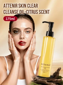 Attenir Skin Clear 清潔油 無香料，含 8 種植物萃取與 5 種稀有植物油，1 秒輕鬆卸除防水重彩妝，溫和滋養肌膚，提亮暗沉膚色，平衡油水平衡 - 無香型 - 查看 11
