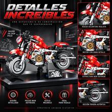Kids Block Motorcycles - Red - View 1