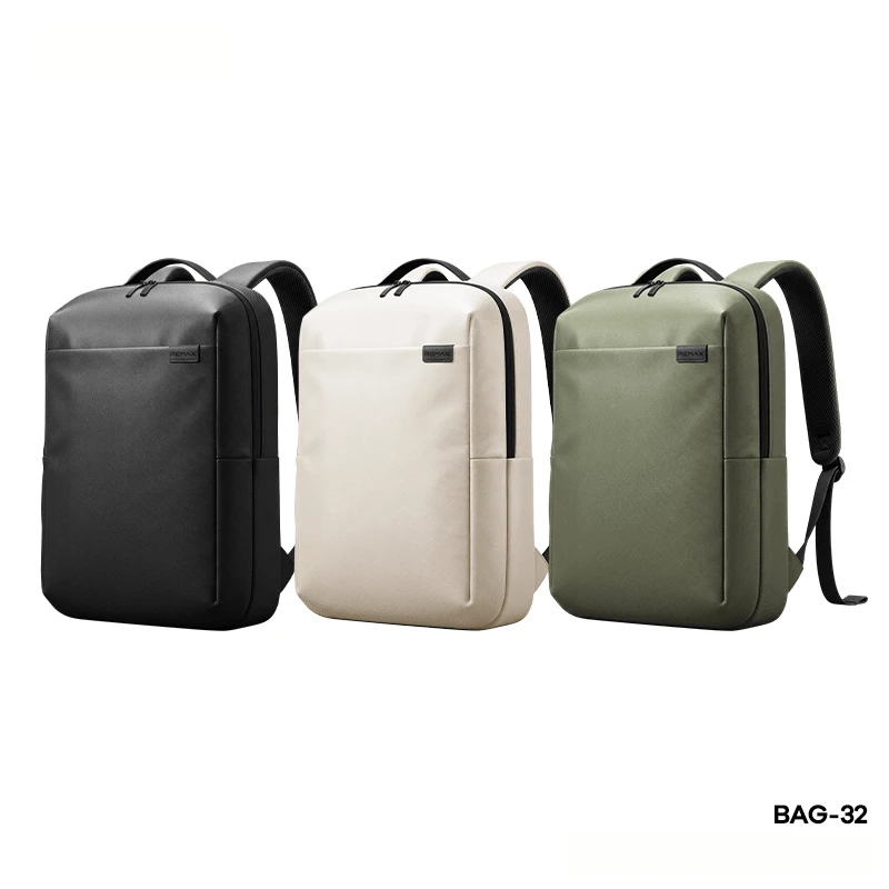 REMAX BAG-32電腦收納雙肩包,簡約輕便,防潑水耐磨面料,前袋夾層快速拿取 - 查看 1