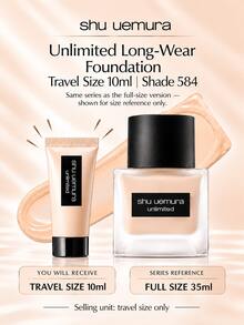 Shu Uemura Unlimited Lightweight Long-Wear Foundation 10ml – Shade 584 - 104 Light Ivory - View 3