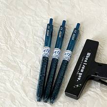 5/1pc Click Ballpoint Pens, 0.5mm, Simple Design, High Beauty Value, With Quick Drying Ink For Students To Solve Exercises And Signatures Back To School - Sets - View 12