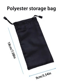 1pcPortable EVA Travel Cable Organizer Set, Hard Shell Electronic Accessories Storage Bag With Cable Management Straps And Hanging Cord, Suitable For Chargers, USB Cables, Earphones, Power Banks And Digital Products - View 12