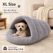 Slipper Shaped Cat & Dog Bed, Comfortable Indoor Sleeping Nest For Autumn/Winter - Multicolor - View 12