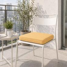 Premium 50x50 Cm Seat Cushion – Modern Soft-Textured Pad For Chairs, Sofas, And Benches – Non-Slip Bottom Indoor Floor Pillow - Apricot - View 3