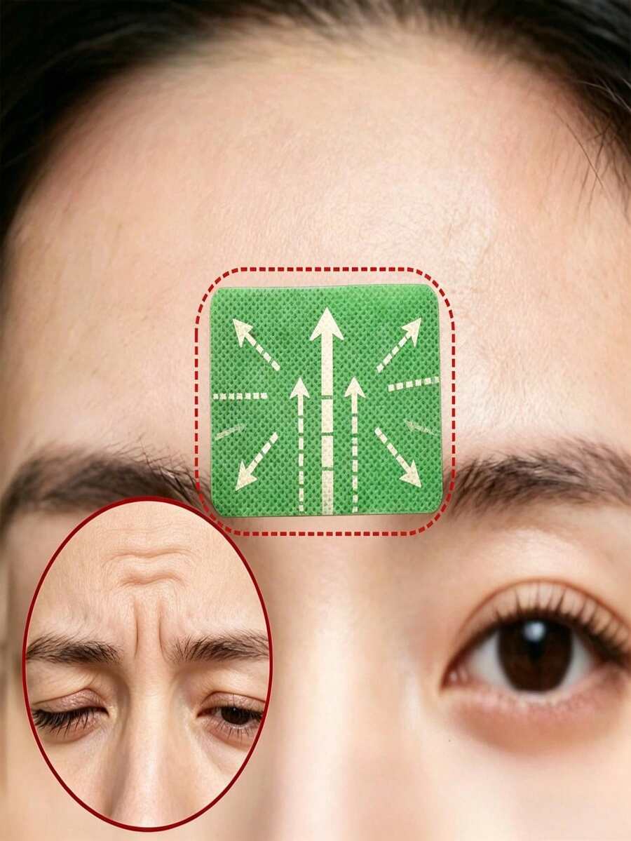 20/10/5/1pcs Self-Adhesive Herbal Sleep Forehead Patches - Disposable Elastic Facial Patches - Forehead Specific - Full Face Applicable - Individually Packaged, Clean And Hygienic - Compact And Portable - Daily Use - Travel Friendly - Unisex - Multicolor - View 1