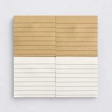 5pcs/Set 7.5cm Square Sticky Notes, 3pcs Waterproof PET Transparent Notes + 2pcs Lined Paper Notes, Self-Adhesive Memo Pads For Study And Office - one-size - View 9