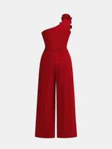 Women Jumpsuits - Red - View 7