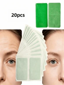 20/10/5/1pcs Self-Adhesive Herbal Sleep Forehead Patches - Disposable Elastic Facial Patches - Forehead Specific - Full Face Applicable - Individually Packaged, Clean And Hygienic - Compact And Portable - Daily Use - Travel Friendly - Unisex - Multicolor - View 13