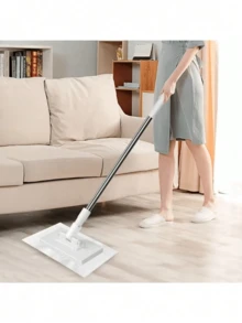 1 bộ hệ thống lau nhà rảnh tay siêu bền, cây lau đa năng rảnh tay thay miếng lau một chạm, dụng cụ vệ sinh treo tường bằng nhựa ABS, phù hợp cho sàn nhà, cửa sổ, bếp, phòng tắm và vệ sinh nhà cửa hàng ngày, tương thích với khăn lau tiêu chuẩn, đồ dùng vệ sinh nhà cửa, dụng cụ vệ sinh tiện lợi, sắp xếp việc nhà - Nhiều màu - Xem 11