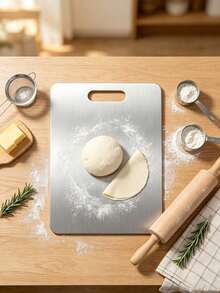 Pure Titanium Cutting Board Antibacterial Anti-Mold Double-Sided Chopping Board Christmas Halloween Thanksgiving Kitchen Home Use Cutting Board Fruit Vegetable Meat Separate Cutting Board Cutting Board Easy To Clean Non-Stick Knife Kitchen Storage Hanging Hole Design - View 2