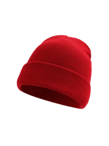 Solid Color Cuffed Knit Beanie Hat, Minimalist Y2K Winter Warm Skull Cap, Outdoor Casual Unisex Ski Hat - Knitted Hat - View 4
