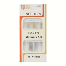16/55pcs Stainless Steel Sewing Needles, Hand Embroidery Sewing Needles, Easy To Thread Sewing Tools, Embroidery Needles, Mother's Day Gift, Tailoring Repair Tools, Repair Accessories, Suitable For Cross Stitch, Piercing, Embroidery, Mending - Sewing Needle - View 8