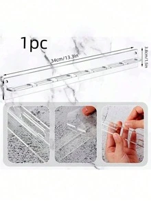 1pc Transparent Acrylic Wall-Mounted Eyewear Rack, Large Capacity Detachable Glasses Storage Organizer, Dust-Proof Space-Saving Display Stand, Suitable For Fashion Glasses And Prescription Eyewear, Bedroom, Vanity, Eyewear Store, Unisex - Multicolor - View 10