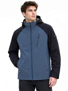 Adidas Jaket olahraga kasual pria baru yang nyaman dan serbaguna. - Biru - View 1