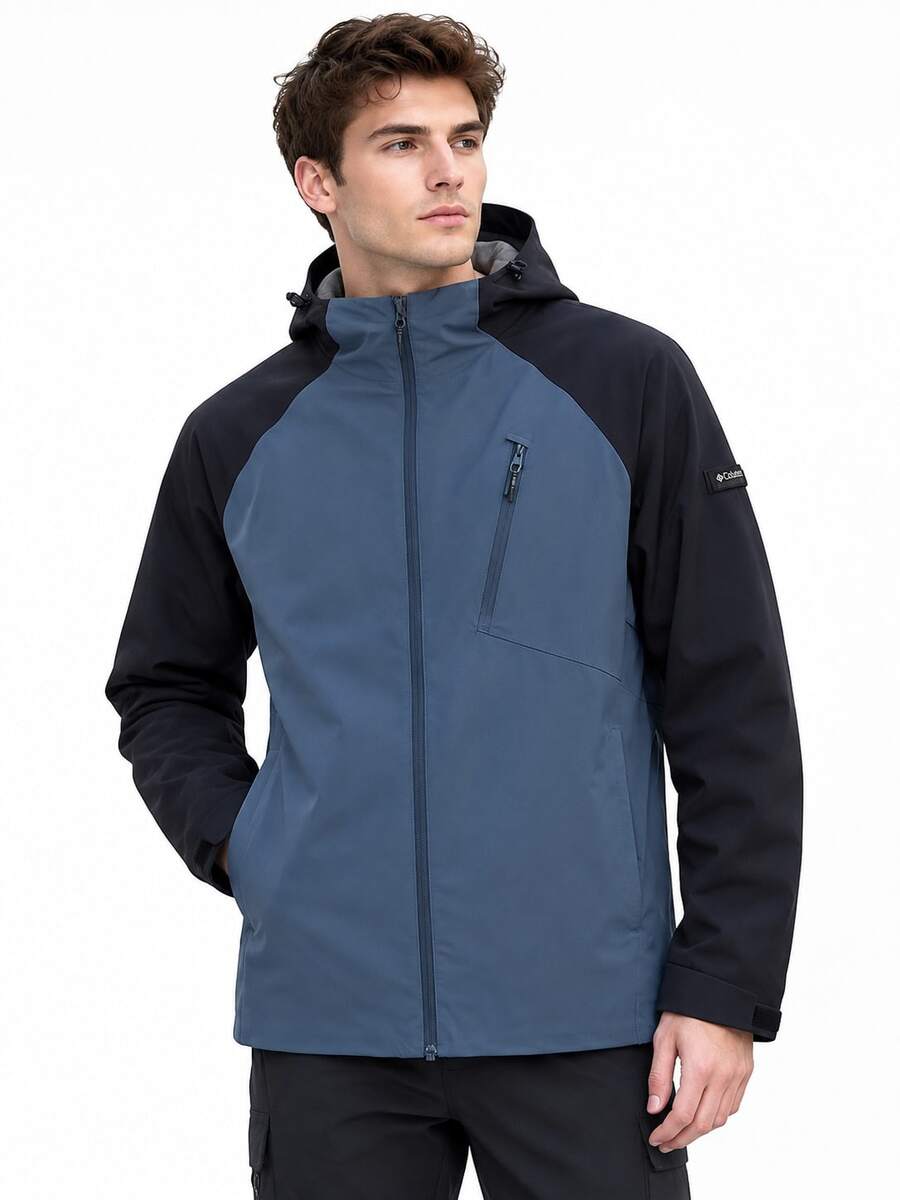 Adidas Jaket olahraga kasual pria baru yang nyaman dan serbaguna. - Biru - View 1
