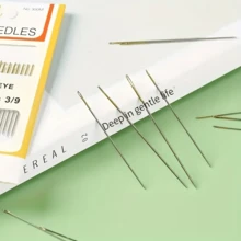 16/55pcs Stainless Steel Sewing Needles, Hand Embroidery Sewing Needles, Easy To Thread Sewing Tools, Embroidery Needles, Mother's Day Gift, Tailoring Repair Tools, Repair Accessories, Suitable For Cross Stitch, Piercing, Embroidery, Mending - Sewing Needle - View 6