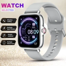 QAGSFLC Jam Tangan Pintar Modis dan Mewah, Panggilan Nirkabel; Wallpaper Kustom; Stopwatch, Pedometer, Kalori, Mode Olahraga, Kontrol Musik, Kamera Jarak Jauh, Pengingat Alarm, Cocok Sebagai Hadiah untuk Teman, Hadiah Pilihan, Hadiah Liburan - View 6