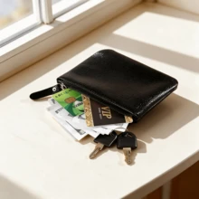 1 buah Dompet Koin Kulit PU Kartun Snoopy, Dompet Kartu Mini dengan Resleting, Tas Penyimpanan Kecil Portabel, Dompet Koin Harian untuk Perjalanan, Hadiah Kecil yang Lucu, Suvenir Liburan Ulang Tahun - MultiWarna - View 3