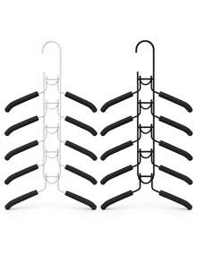 Multifunctional Multi-Layer Clothes Rack For Drying And Storage, Household Use, Wholesale, Sponge Non-Slip Detachable Clothing Store Organizer - View 4