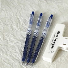 5/1pc Click Ballpoint Pens, 0.5mm, Simple Design, High Beauty Value, With Quick Drying Ink For Students To Solve Exercises And Signatures Back To School - Sets - View 18