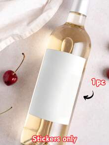 Custom Personalized Photo Wine Bottle Label Stickers, Personalized Waterproof Wine Bottle Decorations,Wedding Anniversary Birthday Party Gift Custom Image And Text Stickers, DIY Wine Bottle Decorations, Christmas Decorations, Wine Bottle Not Included - Multicolor - View 12