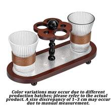1pc Vintage Toothbrush, Toothpaste And Toothbrush Holder With Integrated Mouthwash Cup |, Floor Standing, Includes Toothbrush Holder, Toothpaste Squeezer, Mouthwash Cup, Suitable For Bathroom And Washroom - Multicolor - View 12