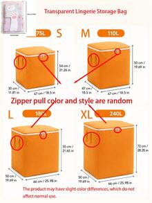 Extra Large Thickened Moving Storage Bag, Reinforced Drag Handle, Waterproof Durable Foldable Portable Storage Tote Bag, Multiple Sizes, Suitable For Dorm, Home, Office And Travel, Underbed Storage Moving Bag, Heavy Duty College Life Essentials - Multicolor - View 6