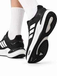 Adidas Sepatu atletik unisex CLIMA WARM terbaru, untuk latihan kebugaran, dan sepatu lari kasual dengan bantalan empuk. - Hitam dan Putih - View 4