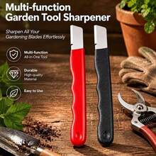 A Compact And Portable Knife Sharpener, Suitable For Small Hunting Knives, Spring Knives And Garden Shears. It Is A Great Helper For Carrying Sharpening Tools And Garden Tools. - Multicolor - View 3