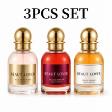 BEAUT LOVER Set Semprotan Wewangian Rambut & Tubuh 3 Buah, 50ml/1.69Fl.Oz Per Botol, Seri Semprotan Wewangian Rambut & Tubuh, Set Hadiah Penyegar Harian - Aroma kopi + Aroma buah-buahan manis + Aroma bunga - View 12