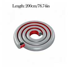 Cable Protection Cover, Self-Adhesive Mini Flexible Cable Tray, Household Cable Conduit, Semi-Circular Cable Tray, Concealed Cable Tray, Home/Office Specific Cable Tray, Easy To Install, Wire Invisible Solution - A - View 8