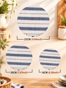 3pcs Reusable Elastic Bowl Covers/Bread Fermentation & Sourdough Starter Covers/Stretchable Cloth Covers/Suitable For Refrigerator Storage/Bread Fermentation Covers/Baking Tools - Multicolor - View 4