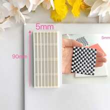 1/5pcs Checkerboard Line Series Soft Clay Jewelry Making Molds, Used For Making Checkerboard Earrings, Line Shaped Polymer Clay Tools, Creative Jewelry Making Handmade DIY Earring 3D Embossing Cutting Tool - White - View 9