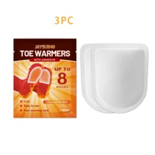 Jaysuing Warm Foot Patches (1 Pair/Bag) Self-Heating Compact Portable Foot Warmers Fast Heating Foot Pads - A - View 8