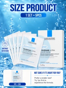 La Roche Posay Soothing Intensive Repair Mask 1/5pcs, Soothes & Moisturizes, Calms, Repairs And Protects Sensitive Skin, Reduces Redness, Brightens Dullness, Strengthens Skin Barrier - La Roche-posay Intensive Repair Soothing Mask - View 6