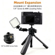 A Portable Smartphone Tripod Featuring A Phone Clamp And Compatibility With Cameras, Fill Lights, And Smartphones. Designed For The Pocket 3, It Is Ideal For Outdoor Photography, Hiking, Live Streaming, And More-An Essential Travel Accessory. - View 5