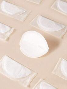 100pcs/30pcs/10pcs/2pcs Bantalan Payudara Sekali Pakai Anti-Meluap Sederhana Ultra Tipis/Ringan Lembut Tanpa Ikatan Bantalan Menyusui/Perlengkapan Perjalanan/Sekali Pakai/Bahan Non-Anyaman/Cocok Untuk Semua Jenis Kulit/Berenang/Perlengkapan Pasca Melahirkan Celana Dalam Sekali Pakai - View 2