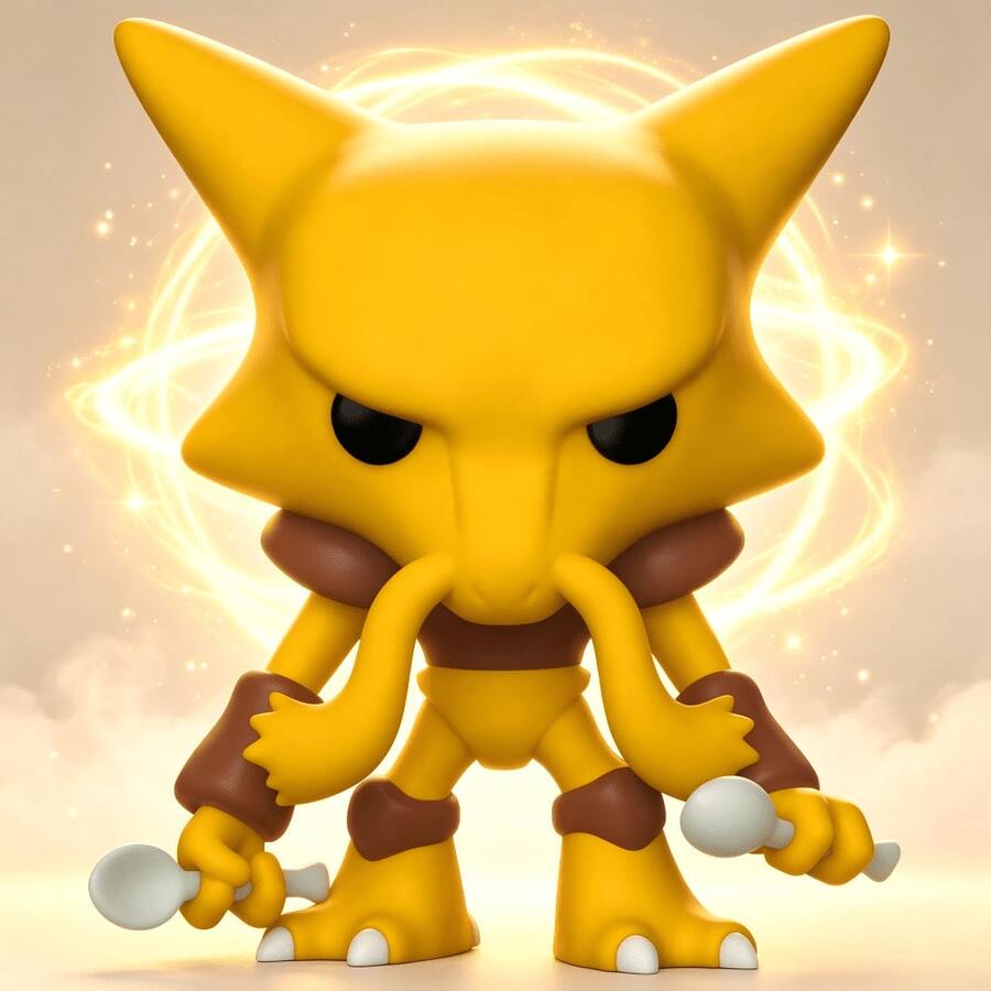 تماثيل Funko Pop! - ألعاب: بوكيمون - ألاكازام - ألعاب قابلة للجمع - رؤوس هزازة - تماثيل نصفية - متعدد الألوان - مشاهدة 1