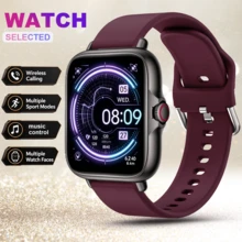 QAGSFLC Jam Tangan Pintar Modis dan Mewah, Panggilan Nirkabel; Wallpaper Kustom; Stopwatch, Pedometer, Kalori, Mode Olahraga, Kontrol Musik, Kamera Jarak Jauh, Pengingat Alarm, Cocok Sebagai Hadiah untuk Teman, Hadiah Pilihan, Hadiah Liburan - View 11