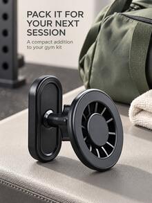 Magnetic Gym Phone Holder, 360° Adjustable Hands-Free Workout Equipment Phone Stand, Magnetic Bracket, Gym Bracket, Phone Holder - Multicolor - View 6