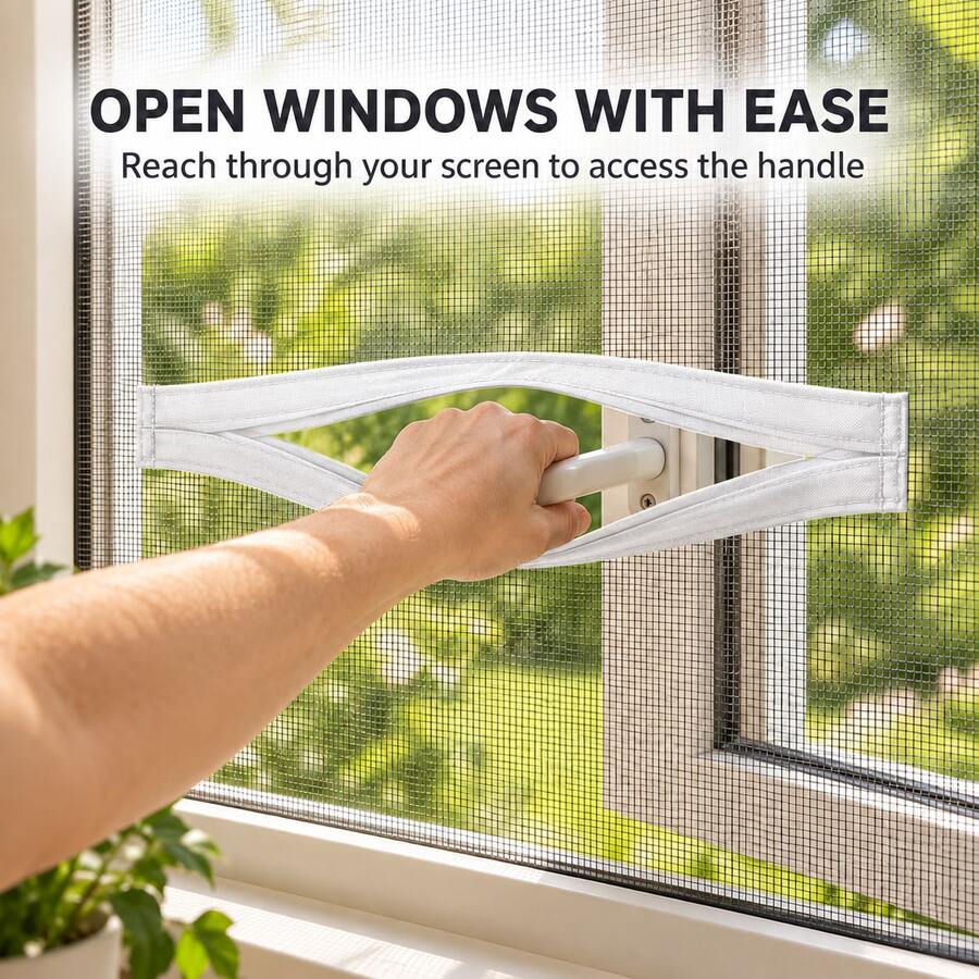 1pc Or 3pcs White Magnetic Zipper Strip, DIY Sewing Zipper Kit For Skylight Screen, Easy Window Opening And Closing - White - View 1