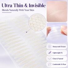 MONKIDS 100PCS/5 Sheets Breathable Invisible Double Eyelid Tape, Gift Y-Shaped Adjustment Rod,Double-Sided Eyelid Makeup Adhesive Tape, Transparent,Giveaways,Travel,Cheap Stuff,Travel Essential - Multicolor - View 10