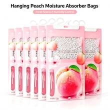 1pc Hanging Moisture Absorber Bag, Disposable Dehumidifier Pouch, Suitable For Closet, Wardrobe, Bathroom, Basement And Storage Space - Multicolor - View 9