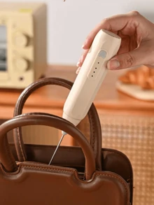 Electric Milk Frother Handheld Mini Milk Foamer Wireless Milk Mixer Barista Quality - Multicolor - View 2