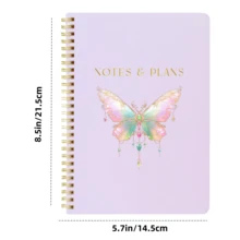 1pc Daily Planner Notebook - Undated Planner, To-Do List Notepad, Includes Hourly Schedule And To-Do List - Personal Daily Tasks And Work Arrangement Book, Teacher Supplies Office Supplies, Back To School Supplies - Multiple Styles - View 4