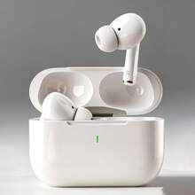 Wireless Bluetooth Earbuds With Built-In Microphone, Stereo Deep Bass, Clear Calls, Portable Charging Case, 24-Hour Battery Life, Stable Connection, Compatible With IPhone And Android Phones, Ideal For Music, Sports, Travel And Daily Use - White - View 2
