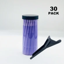 1000/200/100/50/30pcs/Set Large Pre-Rolled Cone Set | 110mm Slow Burning Multicolor Professional Pre-Rolled Cones Premium Packaging Tubes | For Smoking - Perfect Gift For Him - View 9