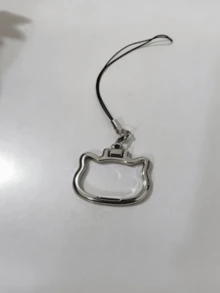 1pc/2pcs 2-In-1 Multifunctional Phone Lanyard And Stand-A Portable, Hands-Free Holder Featuring A Foldable Metal Ring Pendant That Serves As A Stand For Phones And Tablets; An Ideal Birthday Or Holiday Gift For Mothers, Family, And Friends. - B - View 9