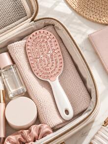 1PC Pastel Hair Brush Set Soft Cushion Massage Comb Anti Tangle Detangling Brush For Women Daily Hair Styling Beauty Accessories - One Size - View 8