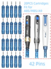 10/20/50pcs Microneedle Cartridges For Dr.Pen M8S, A9, A11, Home Use - Royal Blue - View 6